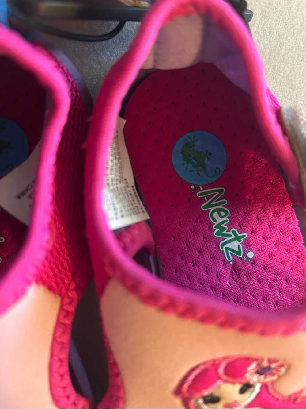 Kids' Pink & Purple Mermaid Water Shoes